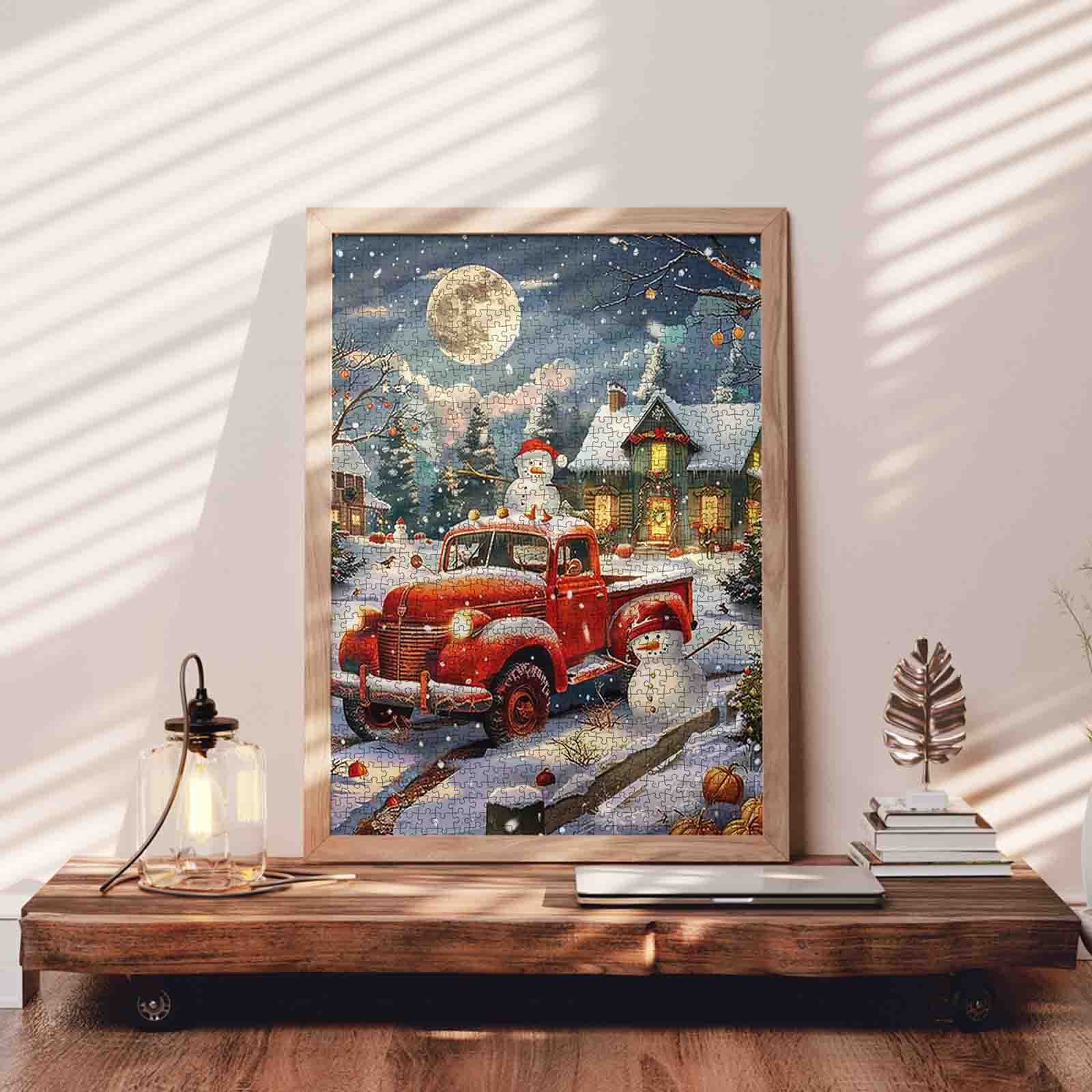 tucocoo-christmas-red-truck-puzzle-1000-teile-weihnachten image 3