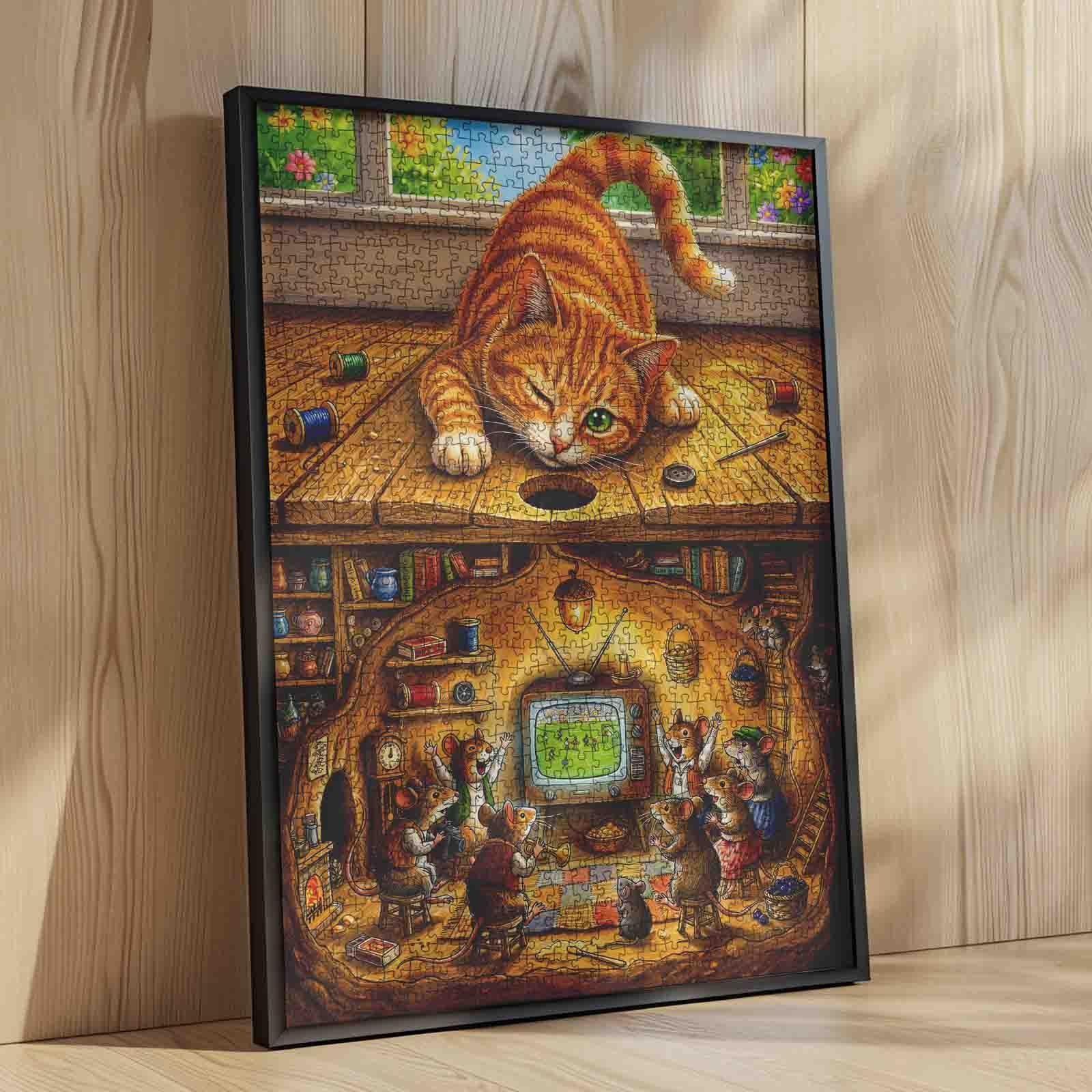 tucocoo-mischievous-cat-mouse-hideaway-adventure-puzzle-1000-teile image 4