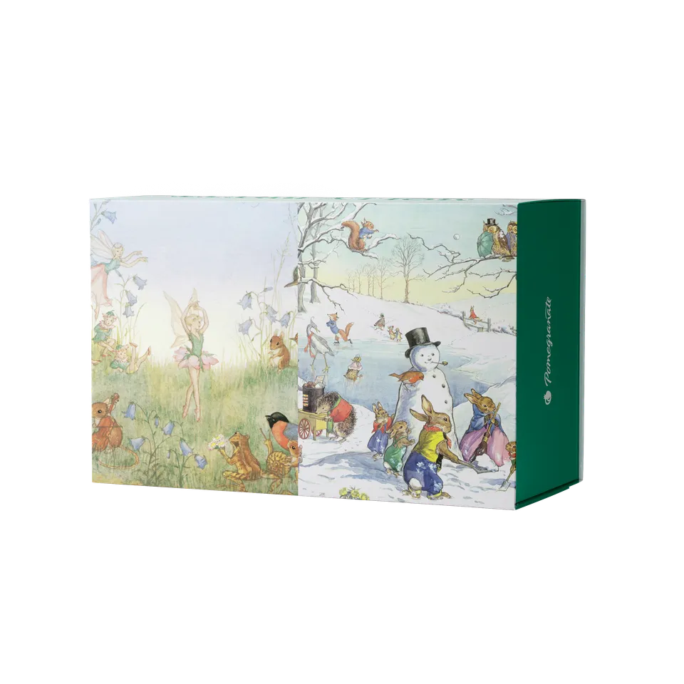 pomegranate-molly-brett-woodland-adventures-puzzle-120-teile image 1
