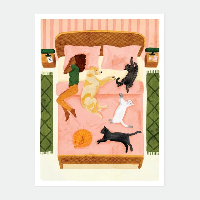 all-the-ways-to-say-happy-pets-poster-medium-29-7x39-7-cm-aquarell image 1