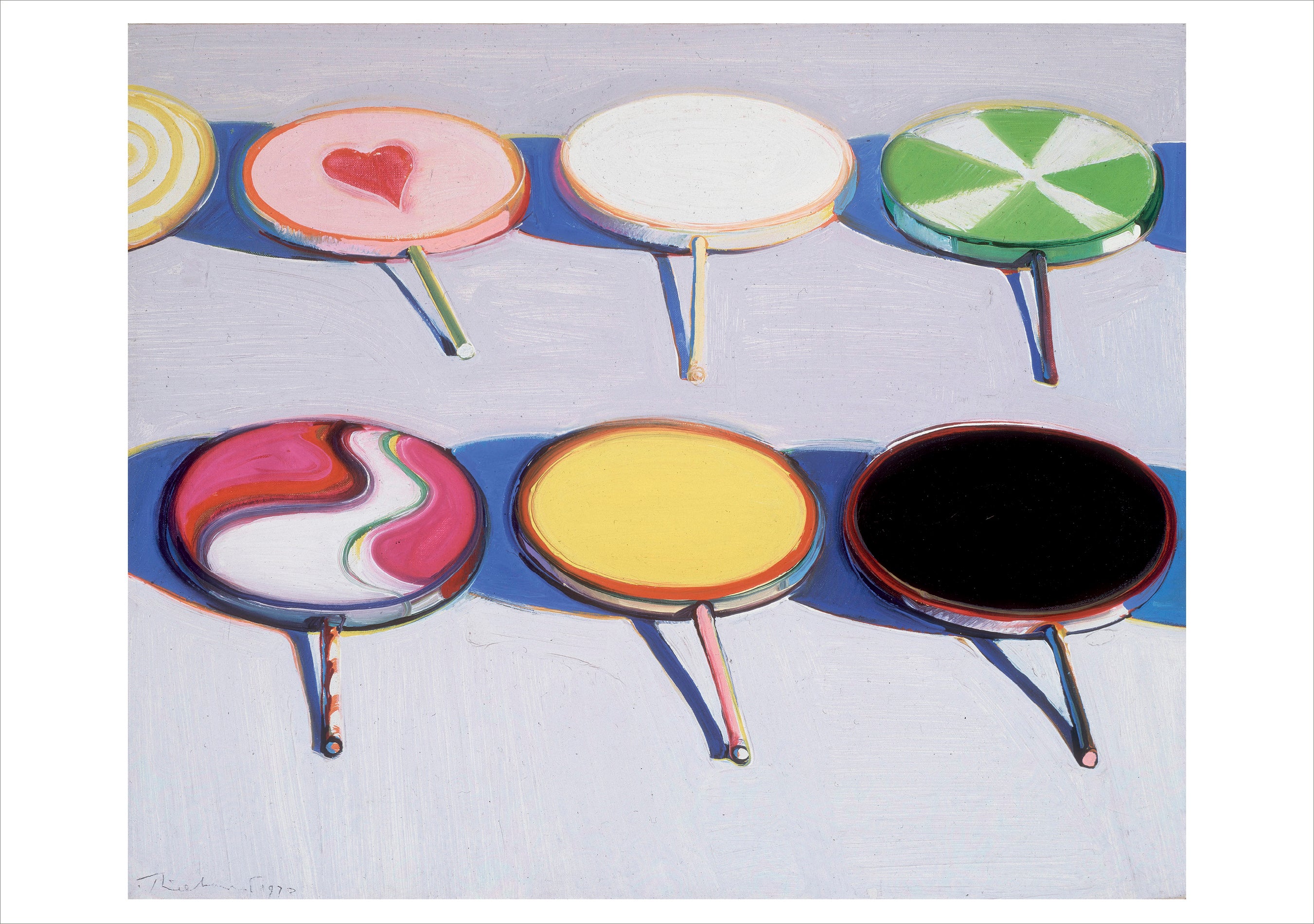 pomegranate-wayne-thiebaud-seven-suckers-geburtstagskarte image 1