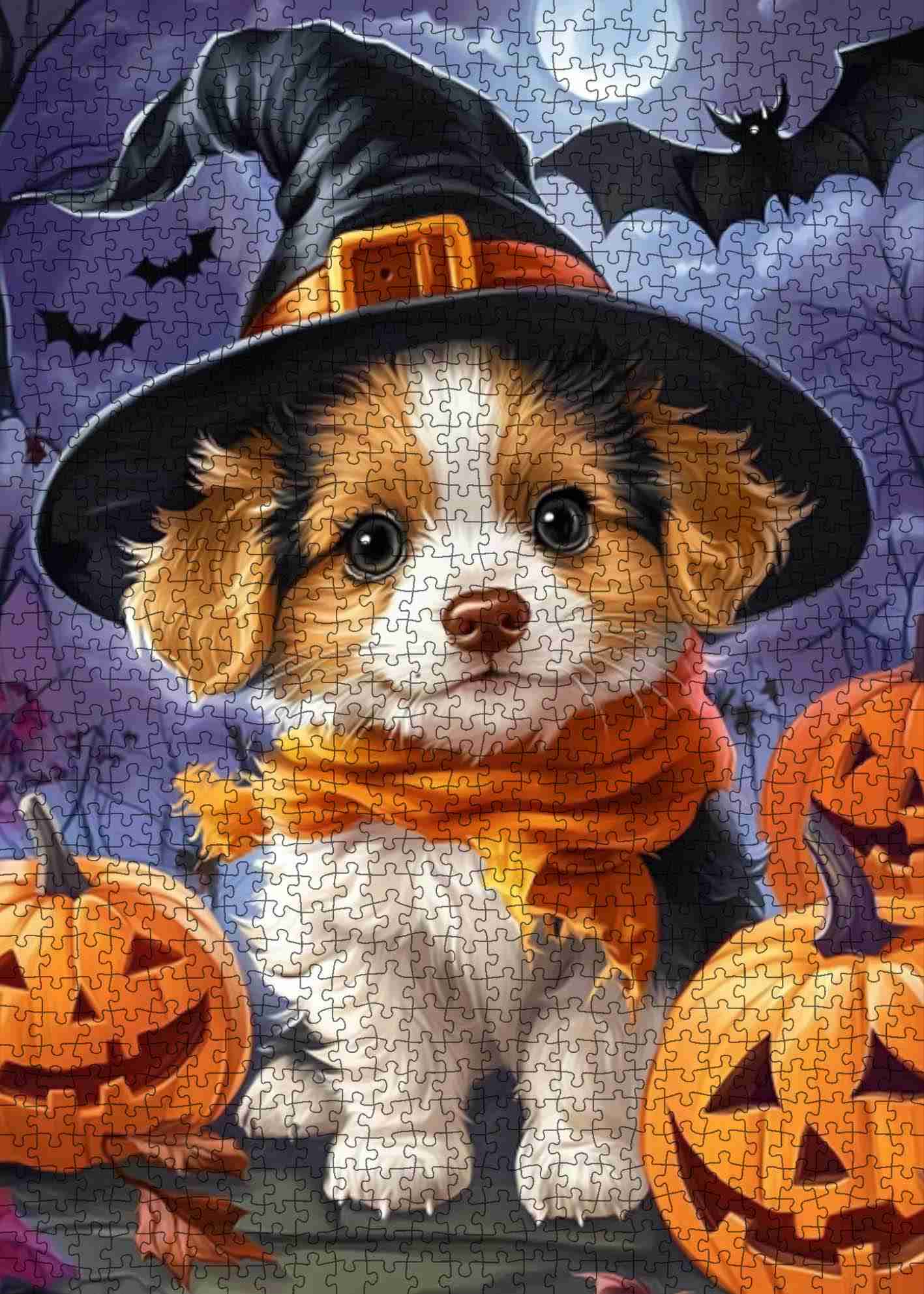 tucocoo-pumpkin-pup-adventure-puzzle-1000-teile-hund image 2