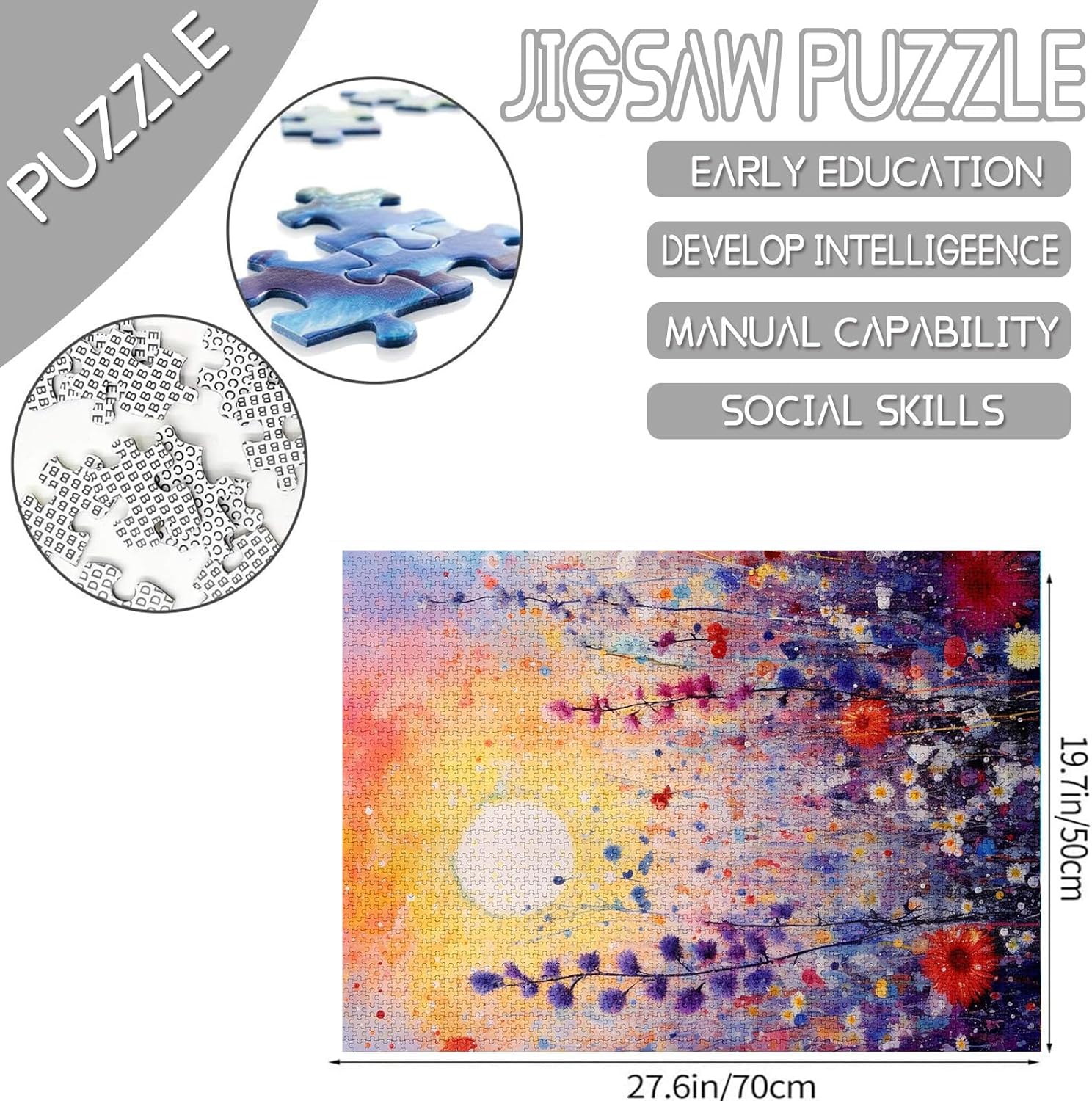 tucocoo-lavendel-sonnenaufgang-puzzle-1000-teile-landschaft image 4
