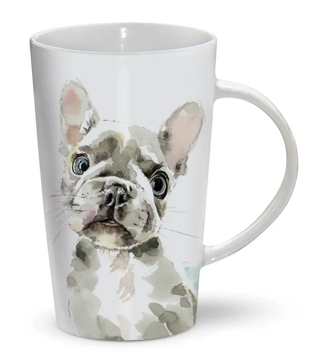 otter-house-riverbank-mug-tasse-french-bulldog-hund image 1