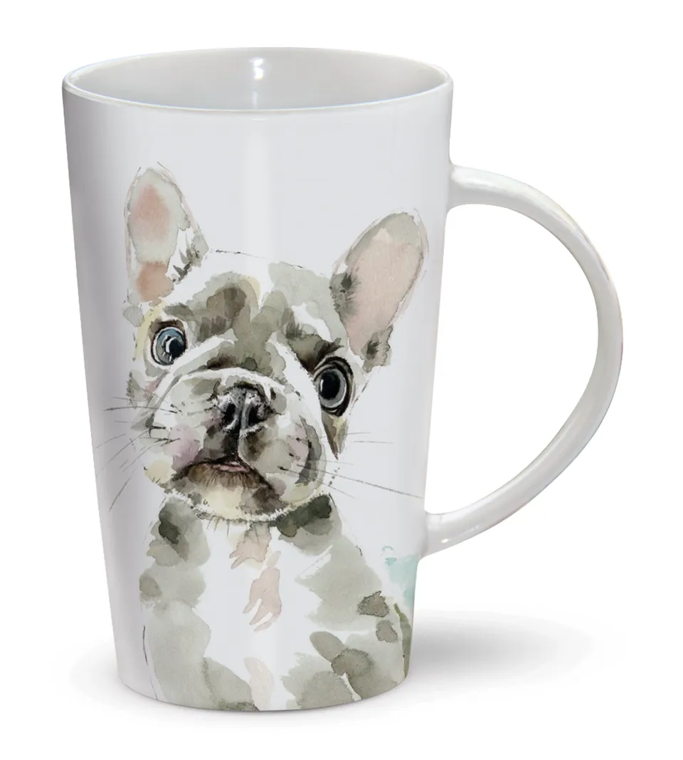 otter-house-riverbank-mug-tasse-french-bulldog-hund image 1