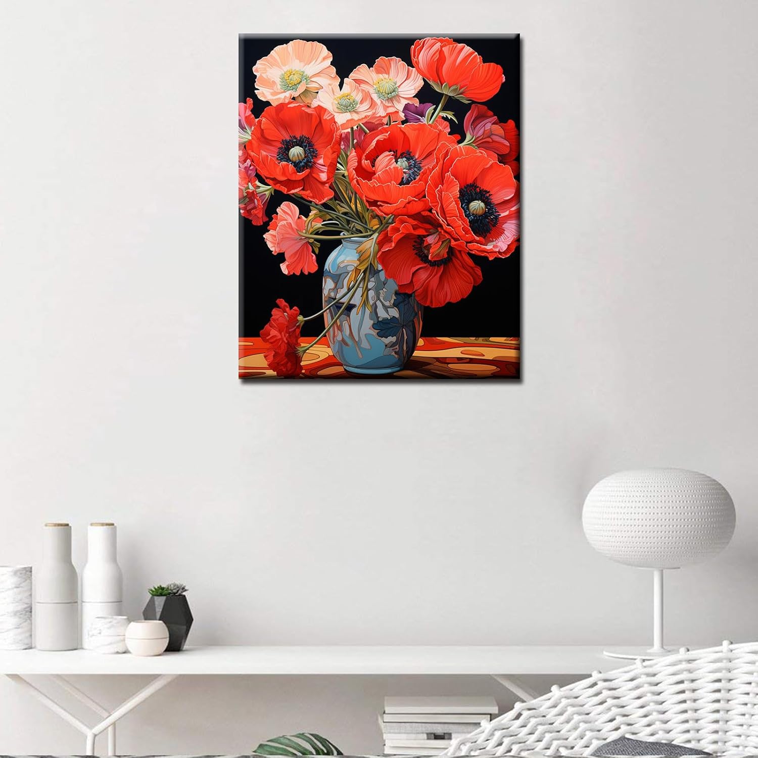 tucocoo-red-poppys-malen-nach-zahlen-40x50-ohne-rahmen image 3