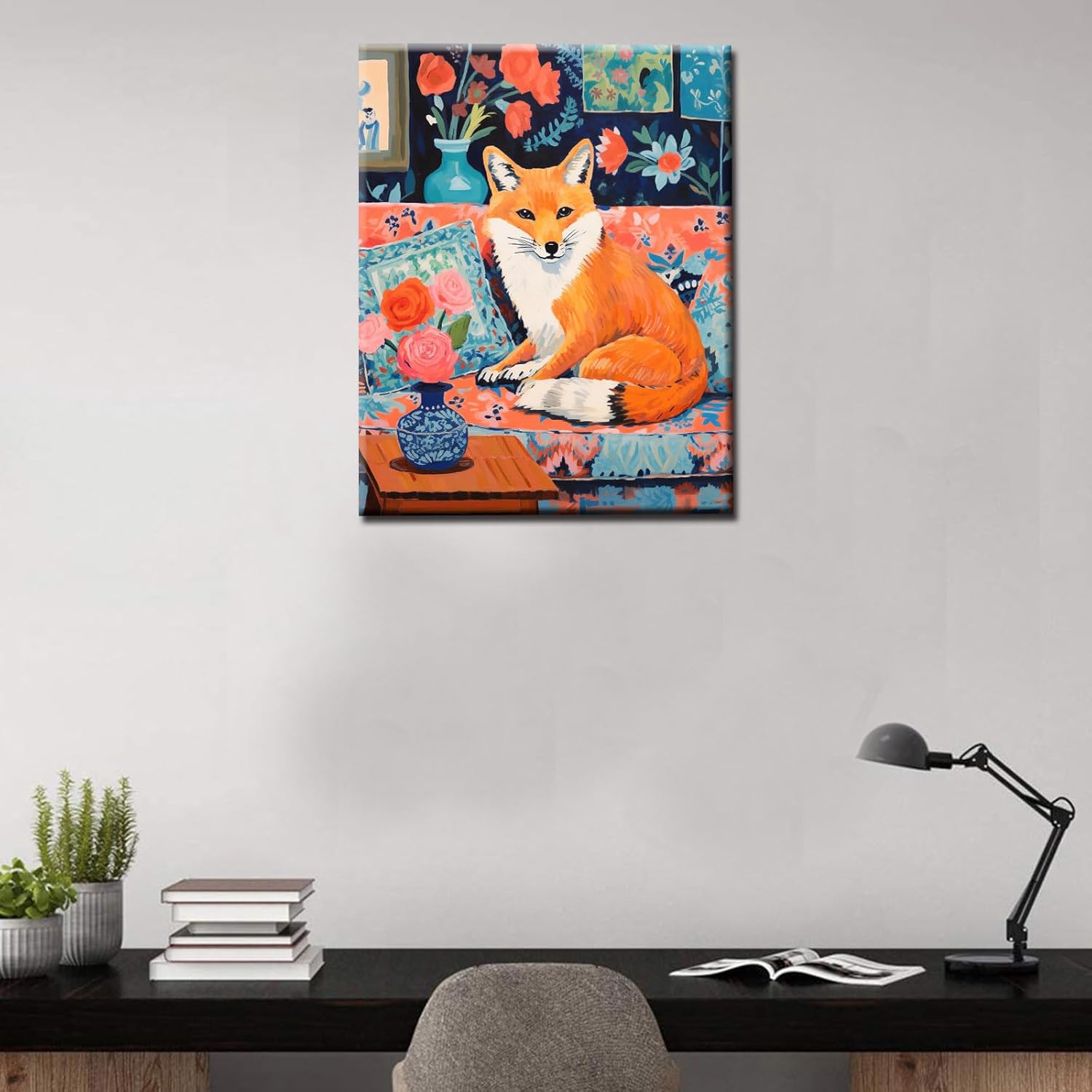 tucocoo-fox-sitting-on-sofa-malen-nach-zahlen-40x50-fuchs image 3