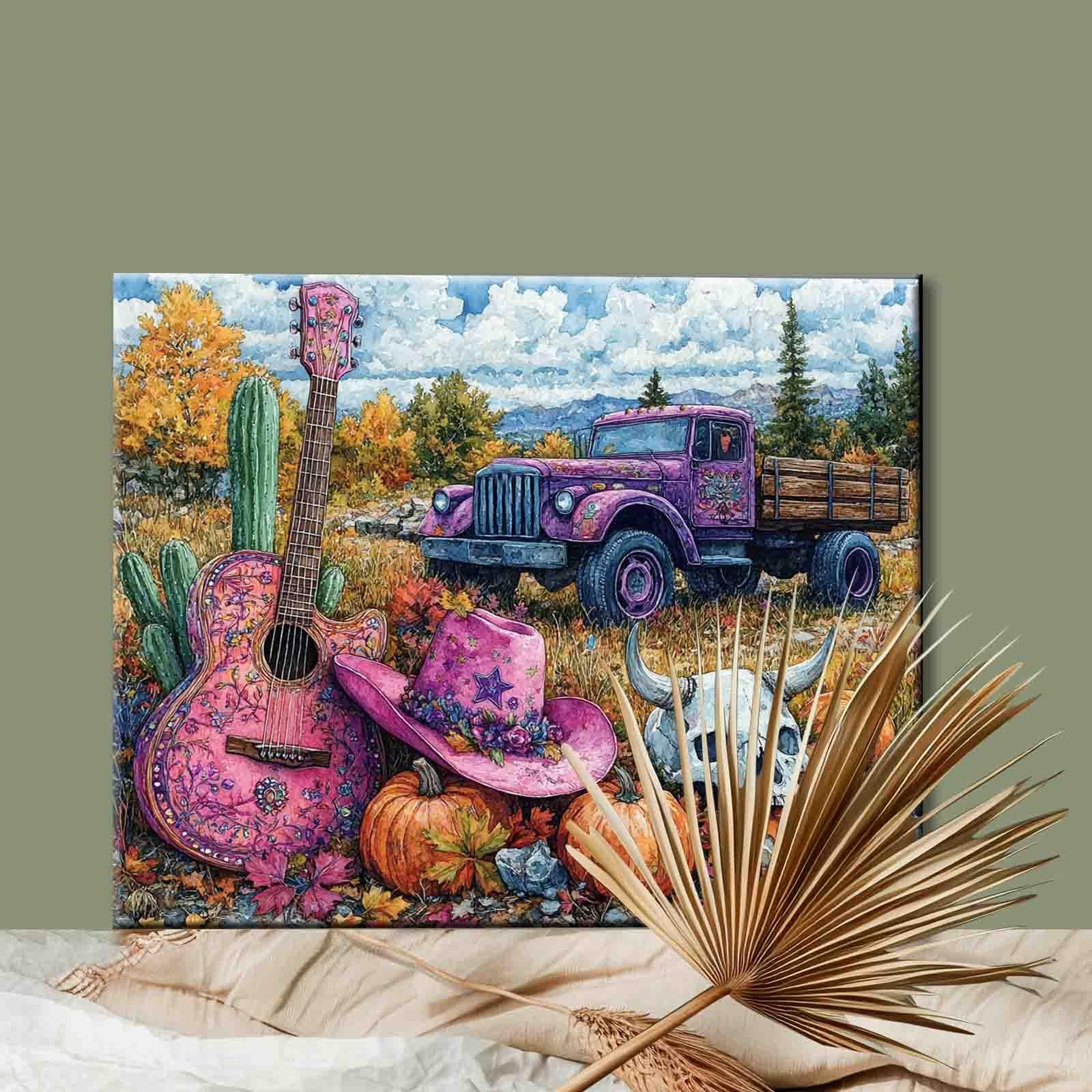 tucocoo-paint-by-numbers-autumn-country-charm-malen-nach-zahlen-ohne-rahmen-herb image 2
