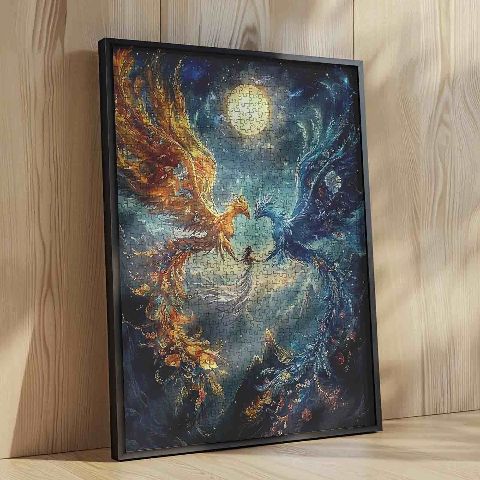 tucocoo-celestial-phoenix-dance-puzzle-1000-teile-fantasy image 4