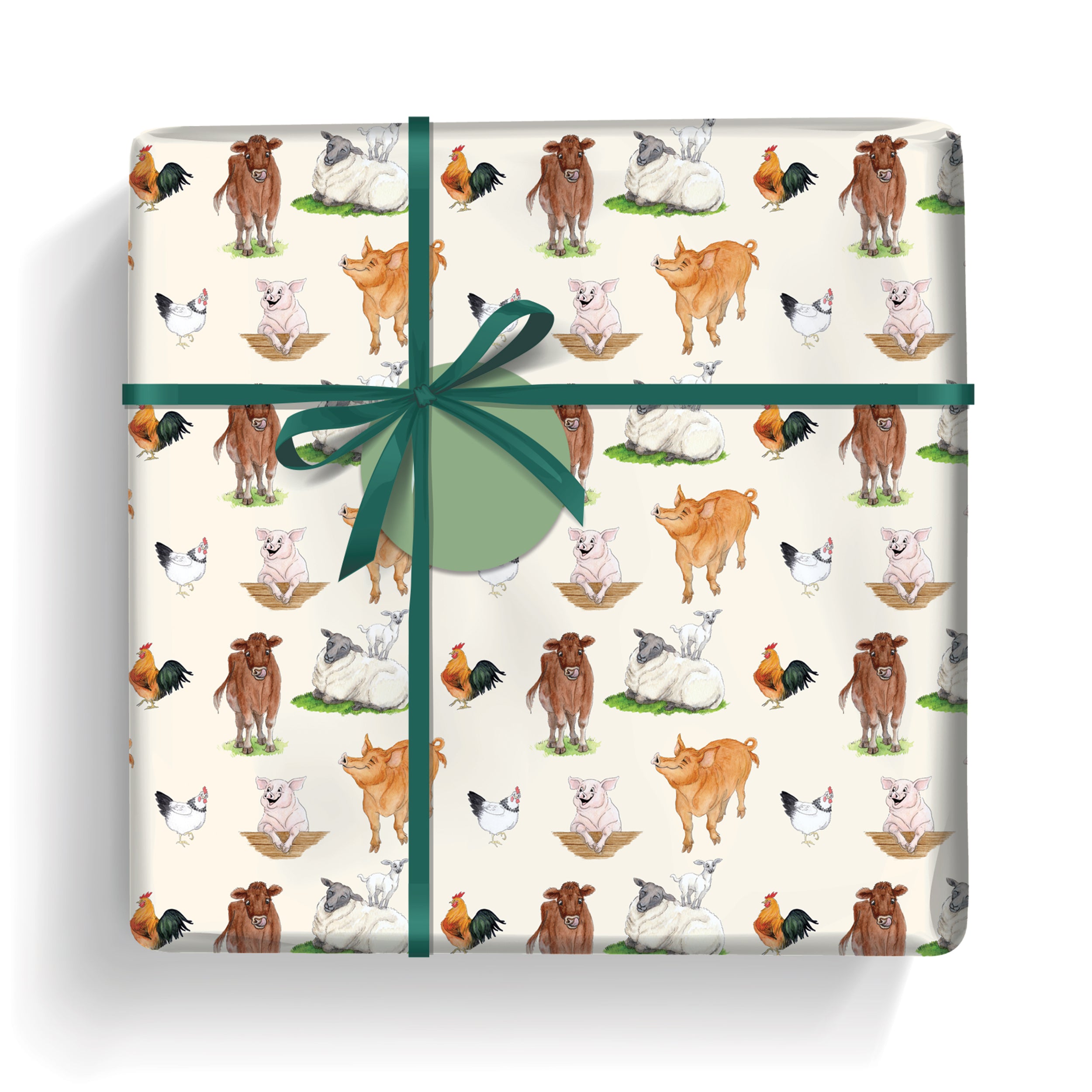 otter-house-alison-s-animals-geschenkpapier-farm-2-bogen-tags image 3
