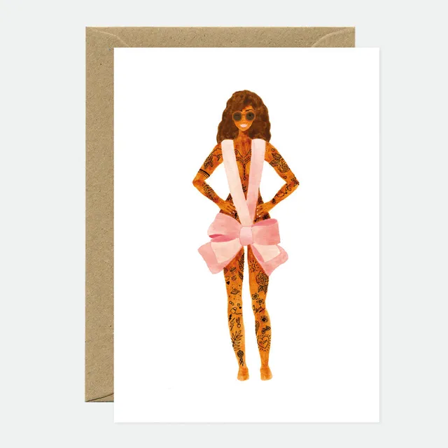 all-the-ways-to-say-woman-gift-gru-karte-a6-humor-motiv image 1