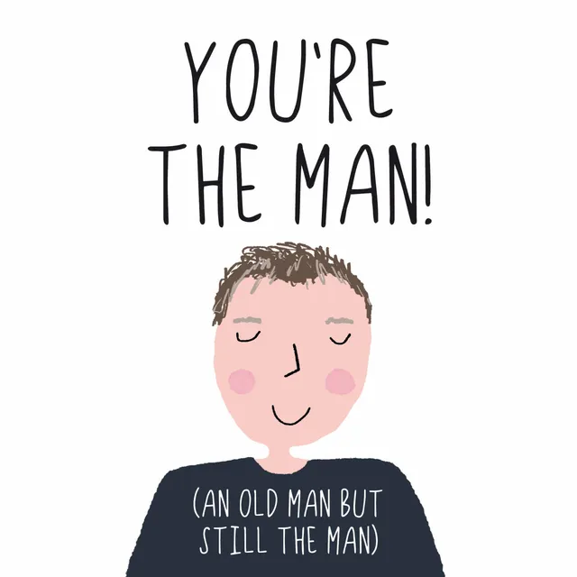 otter-house-man-oh-man-you-re-the-man-gru-karte-f-r-m-nner image 1