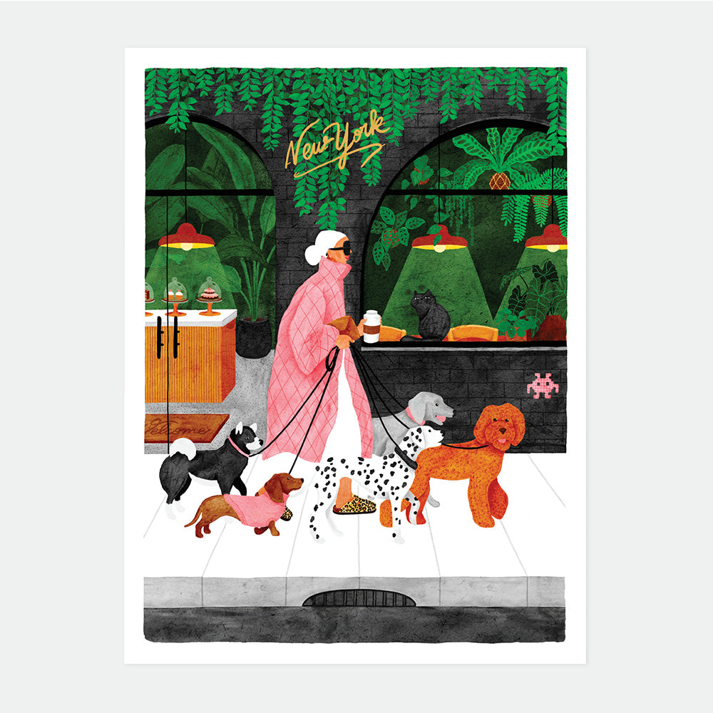 all-the-ways-to-say-dogsitter-poster-medium-29-7x39-7cm-hunde image 1