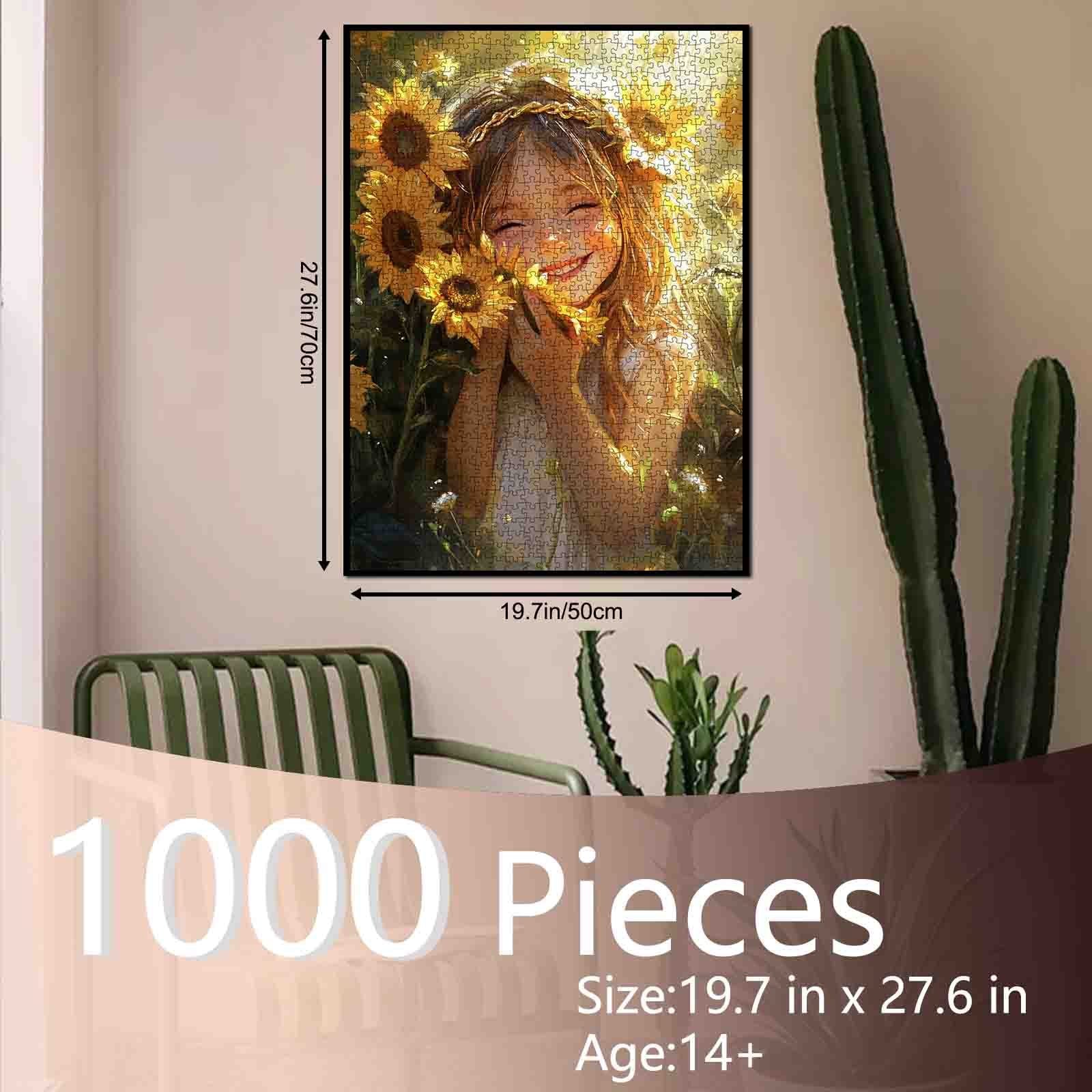 tucocoo-sunflower-girl-puzzle-1000-teile-m-dchen image 5
