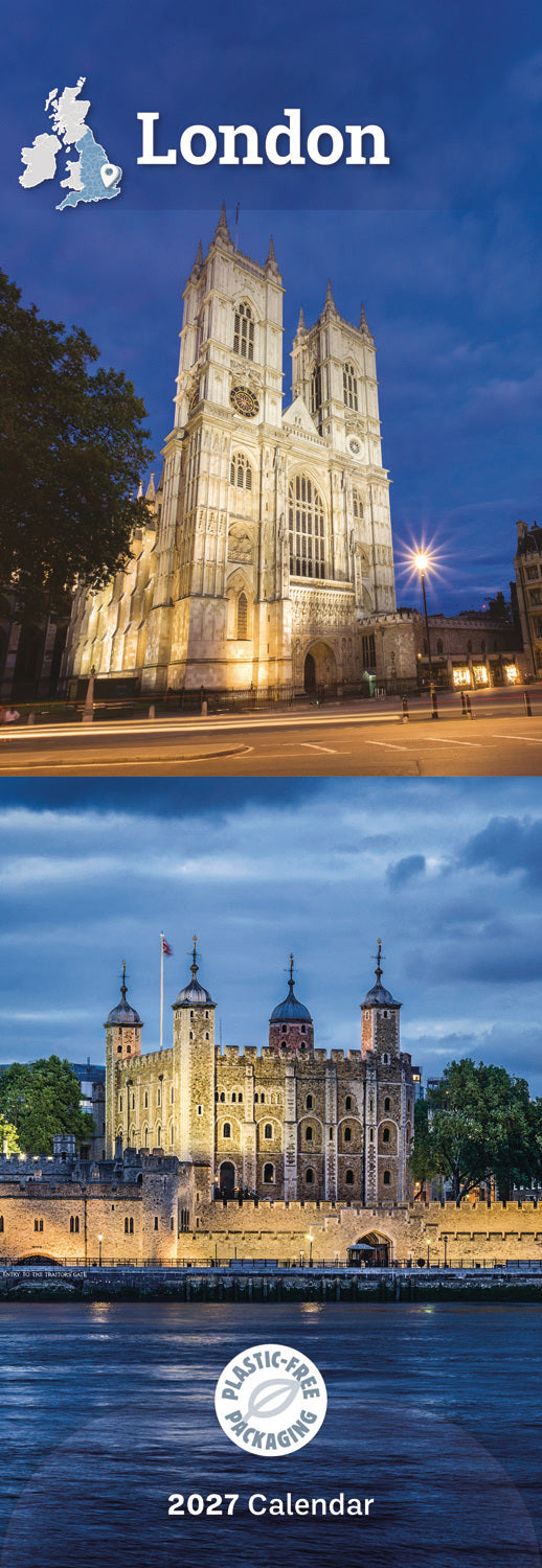 otter-house-london-slim-kalender-2027-schmal-liste image 1