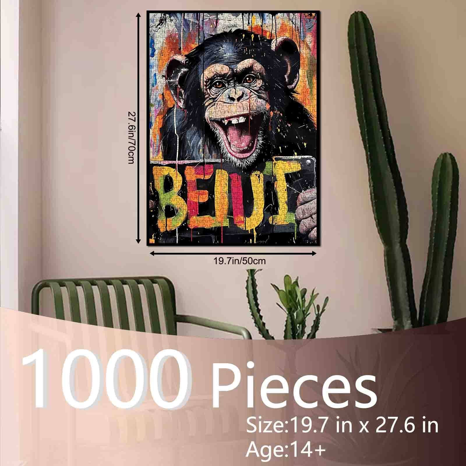 tucocoo-colorful-monkey-graffiti-puzzle-1000-teile-bunt image 5