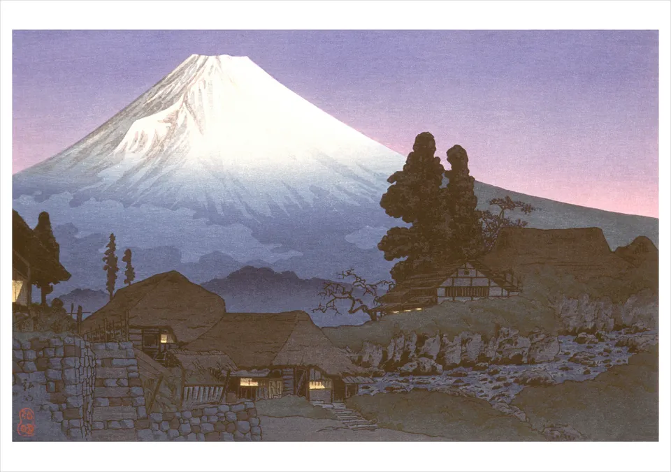 pomegranate-takahashi-hiroaki-mt-fuji-klappkarte-landschaft image 1