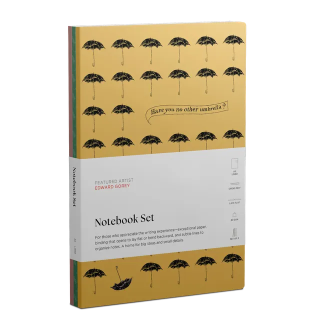 pomegranate-edward-gorey-notizbuch-set-notizb-cher-humor-3-teilig image 1