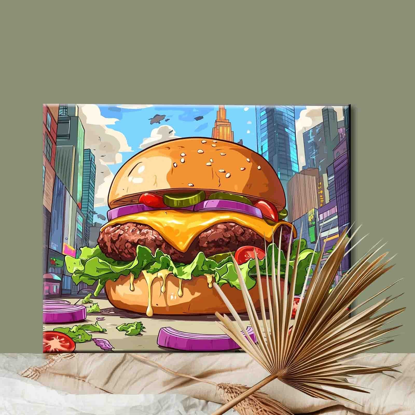 tucocoo-juicy-cheeseburger-cityscape-malen-nach-zahlen image 2