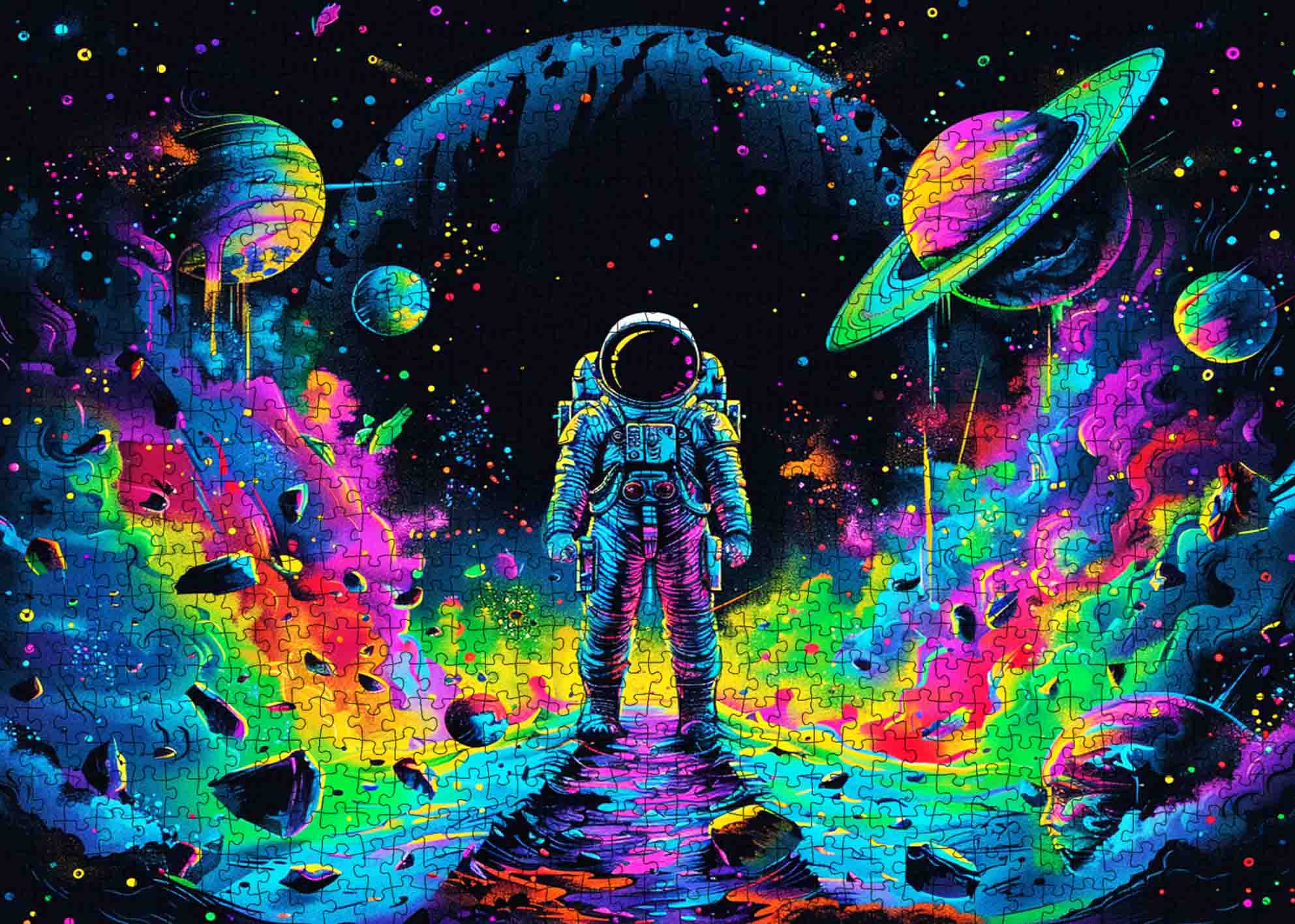 tucocoo-astronauts-galaxy-puzzle-1000-teile-weltraum image 2