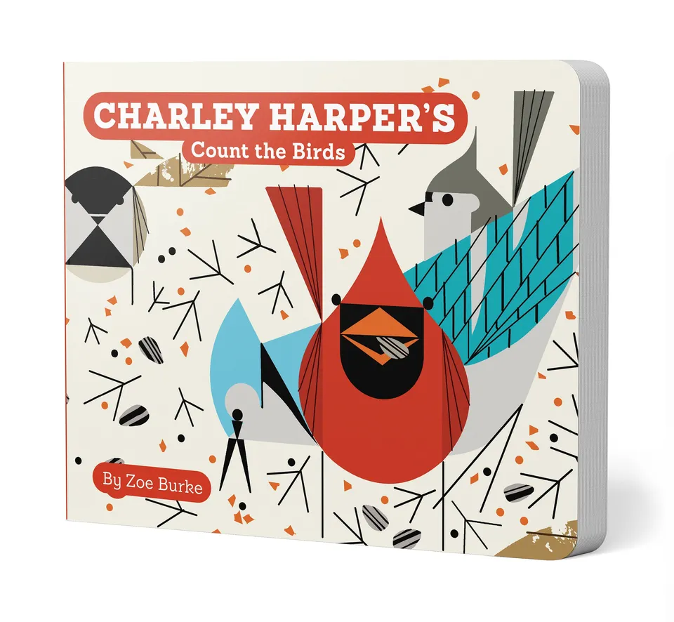 pomegranate-charley-harper-count-the-birds-pappbilderbuch image 1