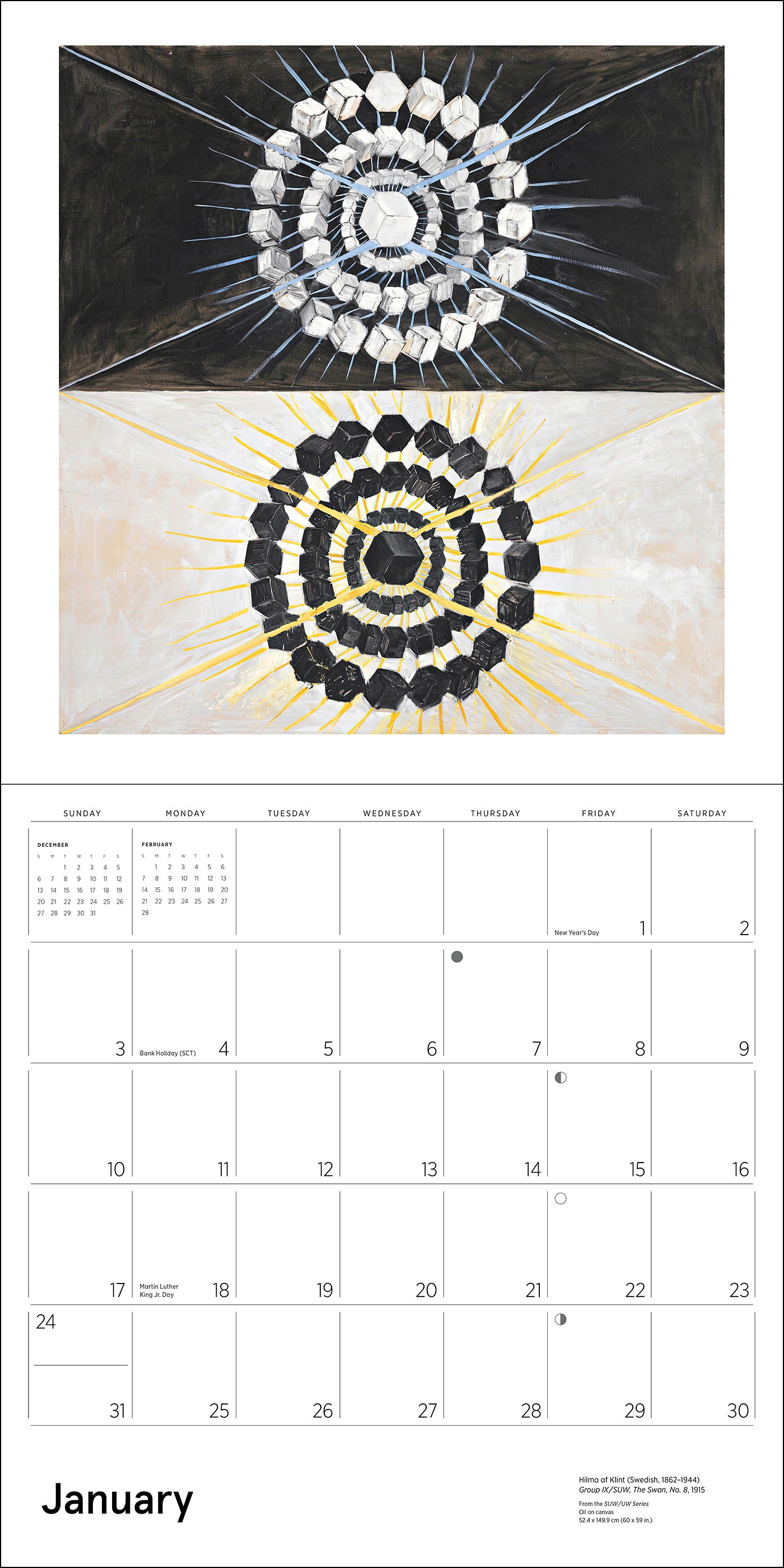 pomegranate-hilma-af-klint-original-abstraction-wandkalender-2027 image 3