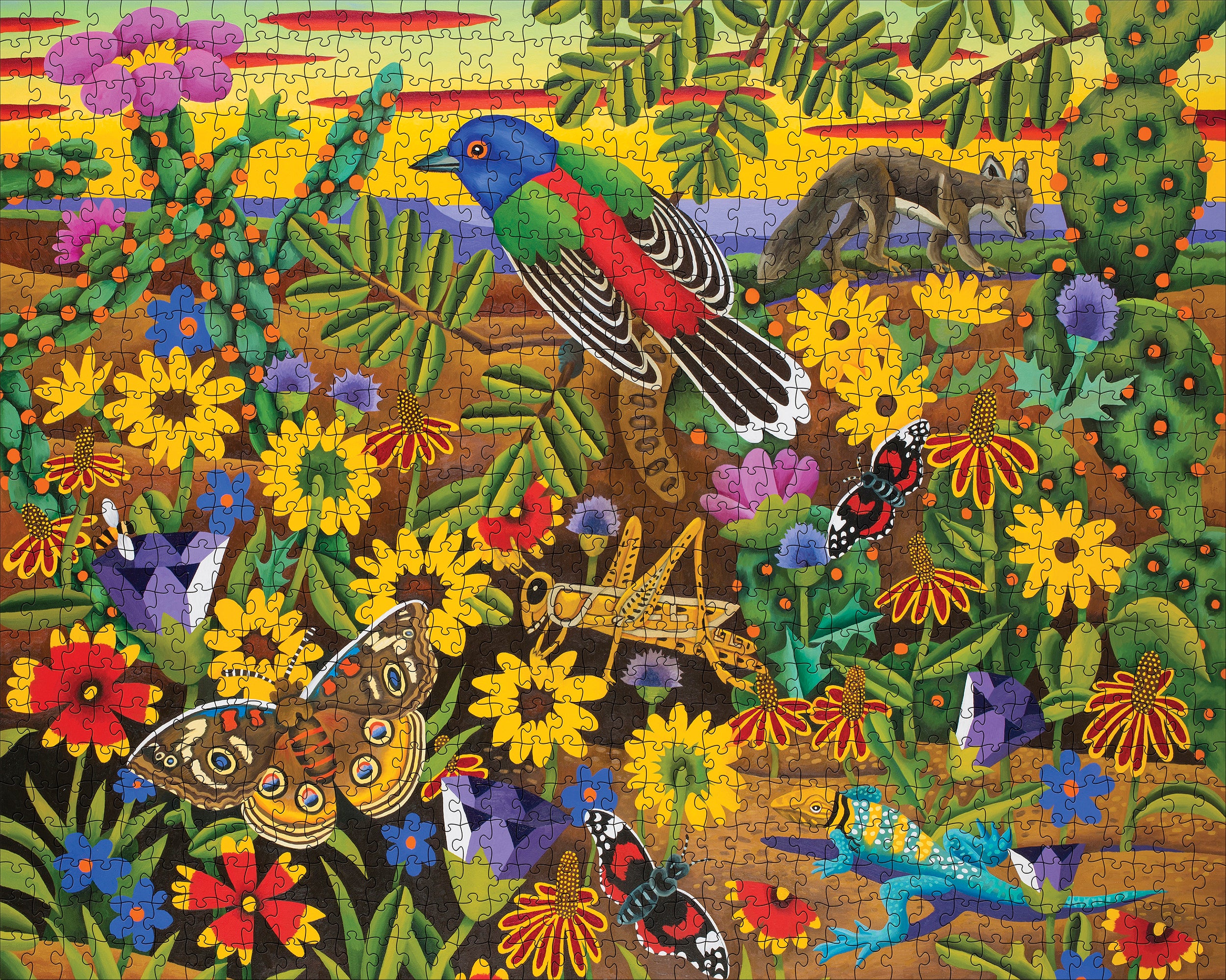 pomegranate-billy-hassell-caprock-country-puzzle-1000teile image 2