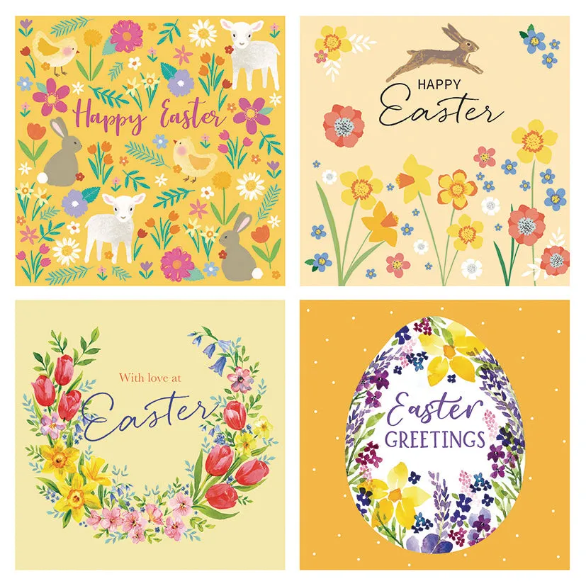 otter-house-greetings-cards-osterkarte-5er-pack-illustration image 1