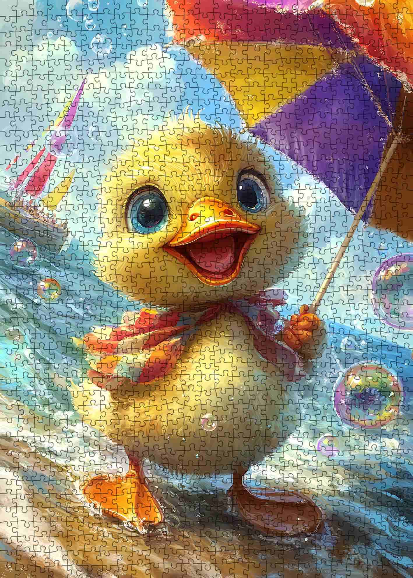 tucocoo-jigsaw-puzzles-adventurous-duckling-puzzle-1000-teile image 2