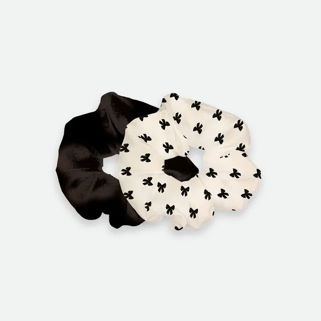 all-the-ways-to-say-black-bow-scrunchies-duo-schwarz-2er image 1
