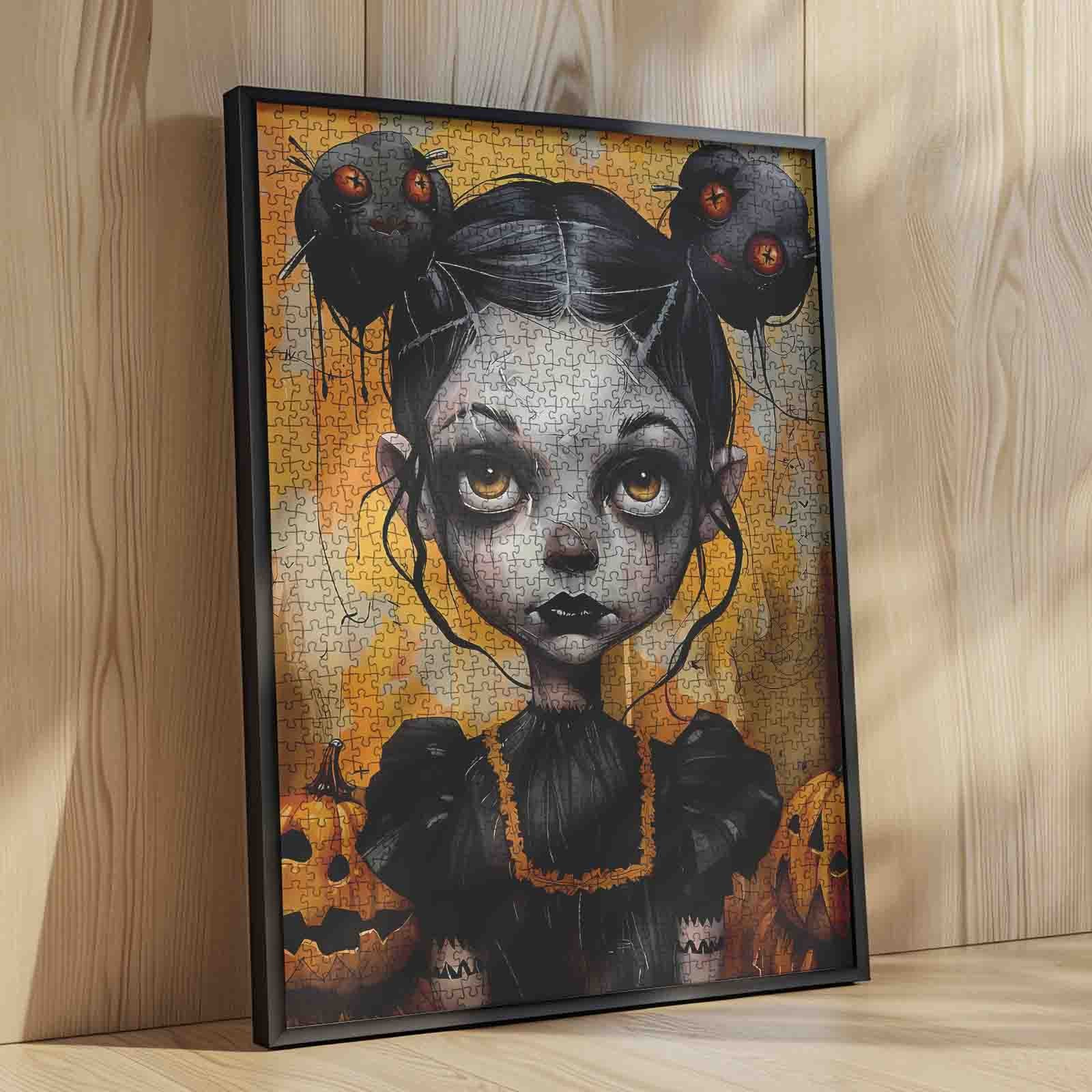 tucocoo-halloween-doll-jigsaw-puzzle-1000-teile-spooky-glow image 4