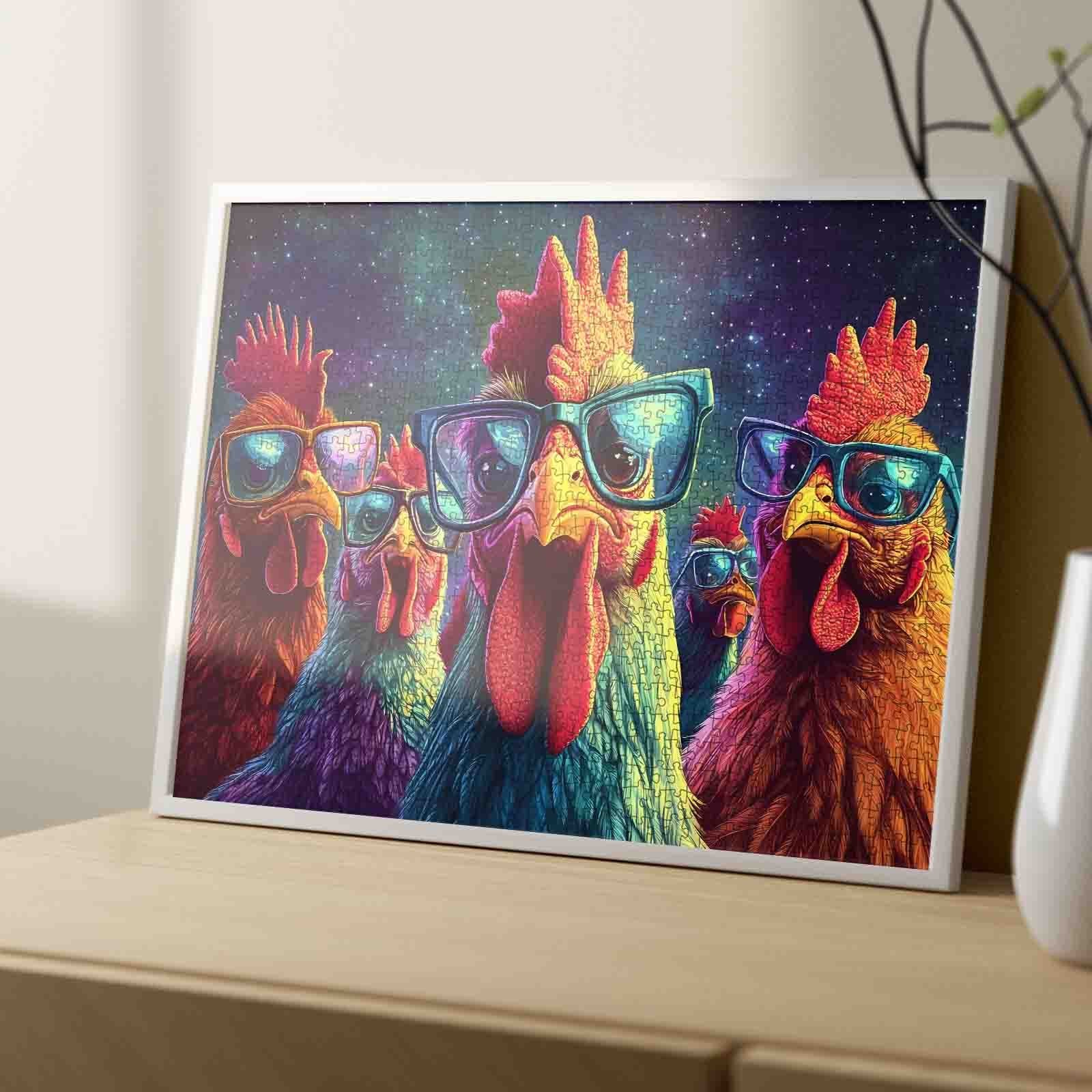 tucocoo-5-roosters-sunglasses-puzzle-1000-teile-h-hne image 4