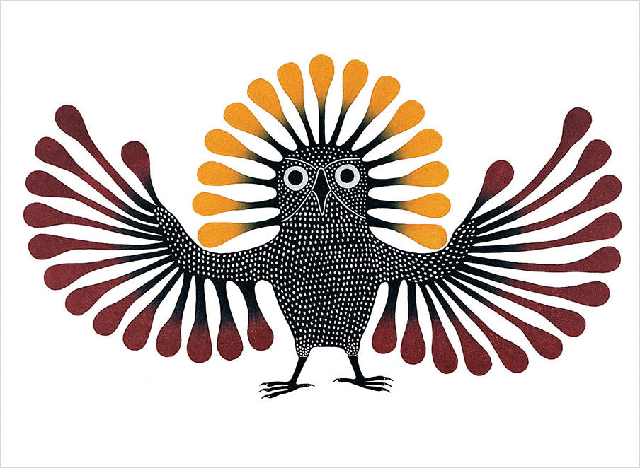 pomegranate-inuit-art-birds-postkartenbuch-30-karten image 2