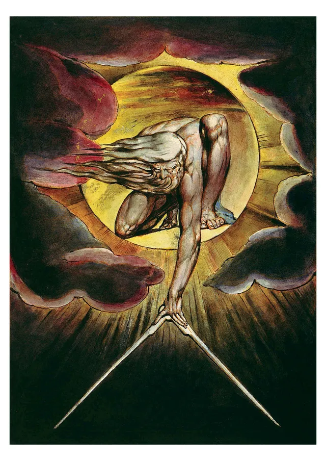 pomegranate-the-ancient-of-days-postkarte-william-blake-kunst image 1