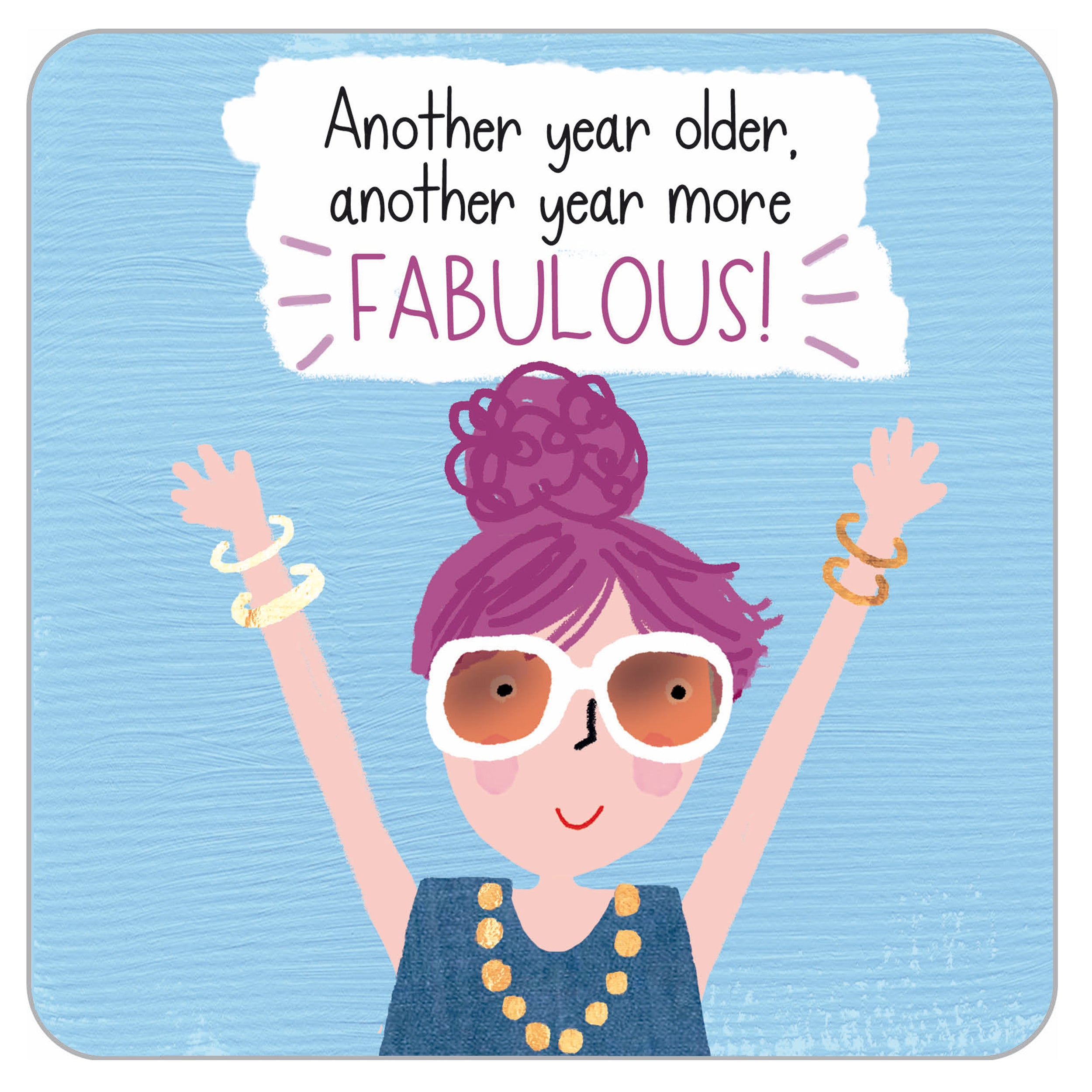 otter-house-bottom-s-up-another-year-more-fabulous-geburtstagskarte image 1