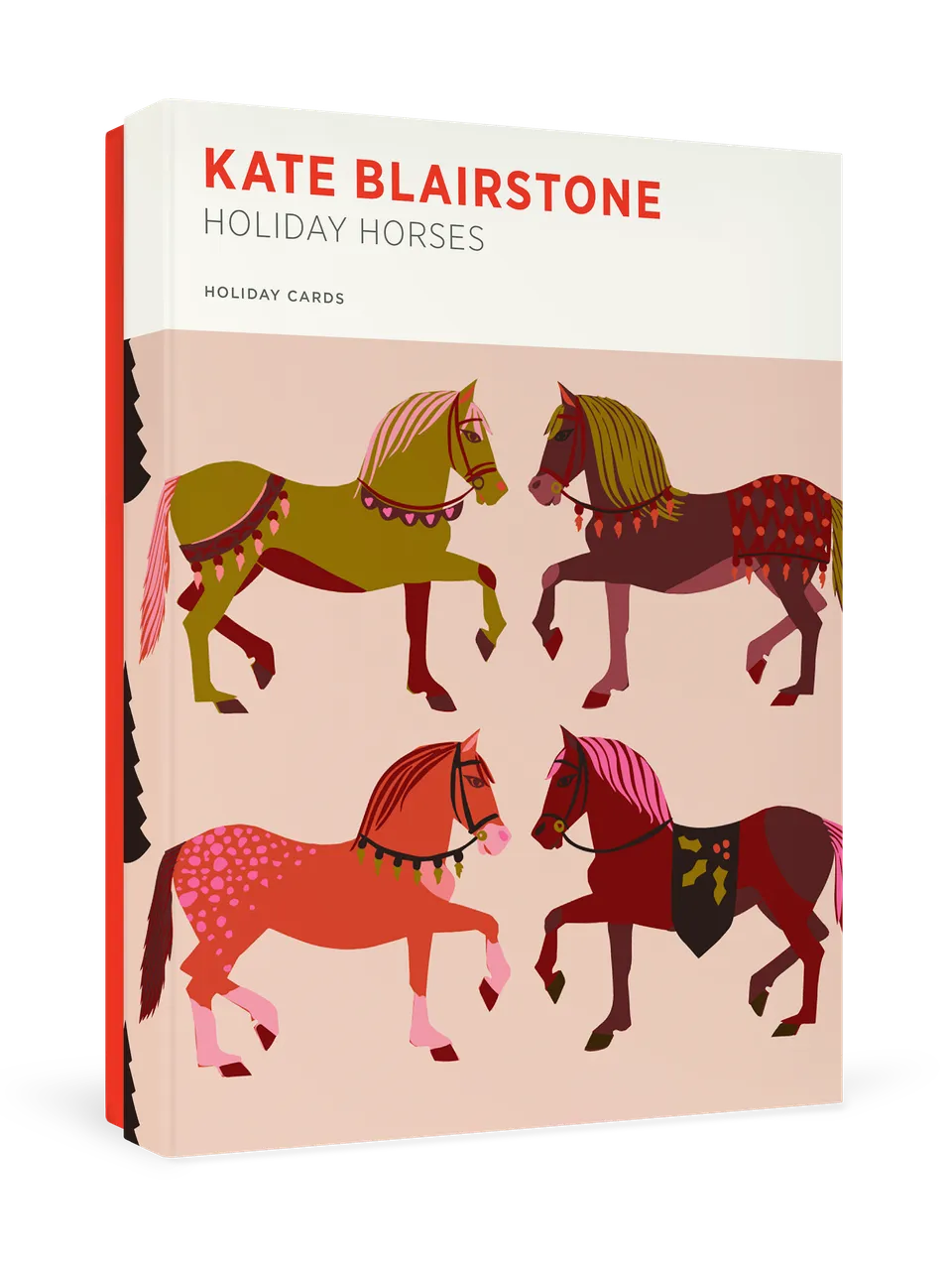pomegranate-blairstone-weihnachtskarten-holiday-horses image 1