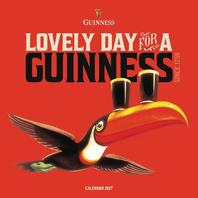 otter-house-calendars-diaries-guinness-lovely-day-wandkalender-2027 image 1