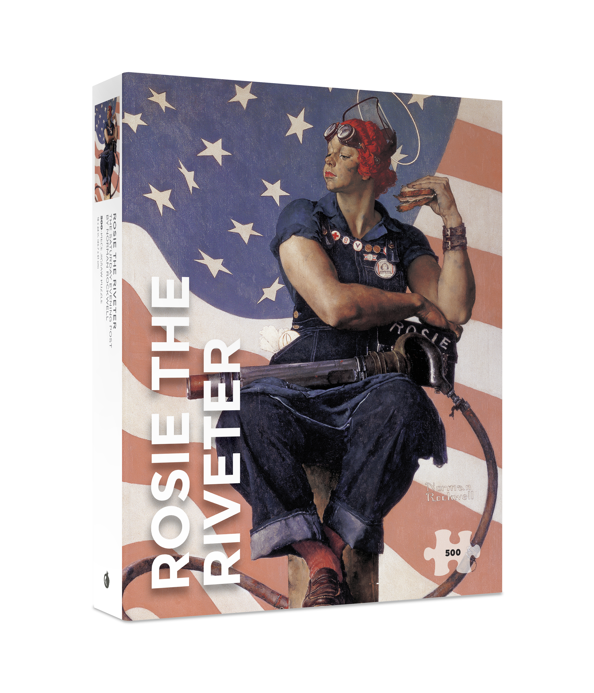 pomegranate-rockwell-rosie-puzzle-500-teile-jigsaw image 1