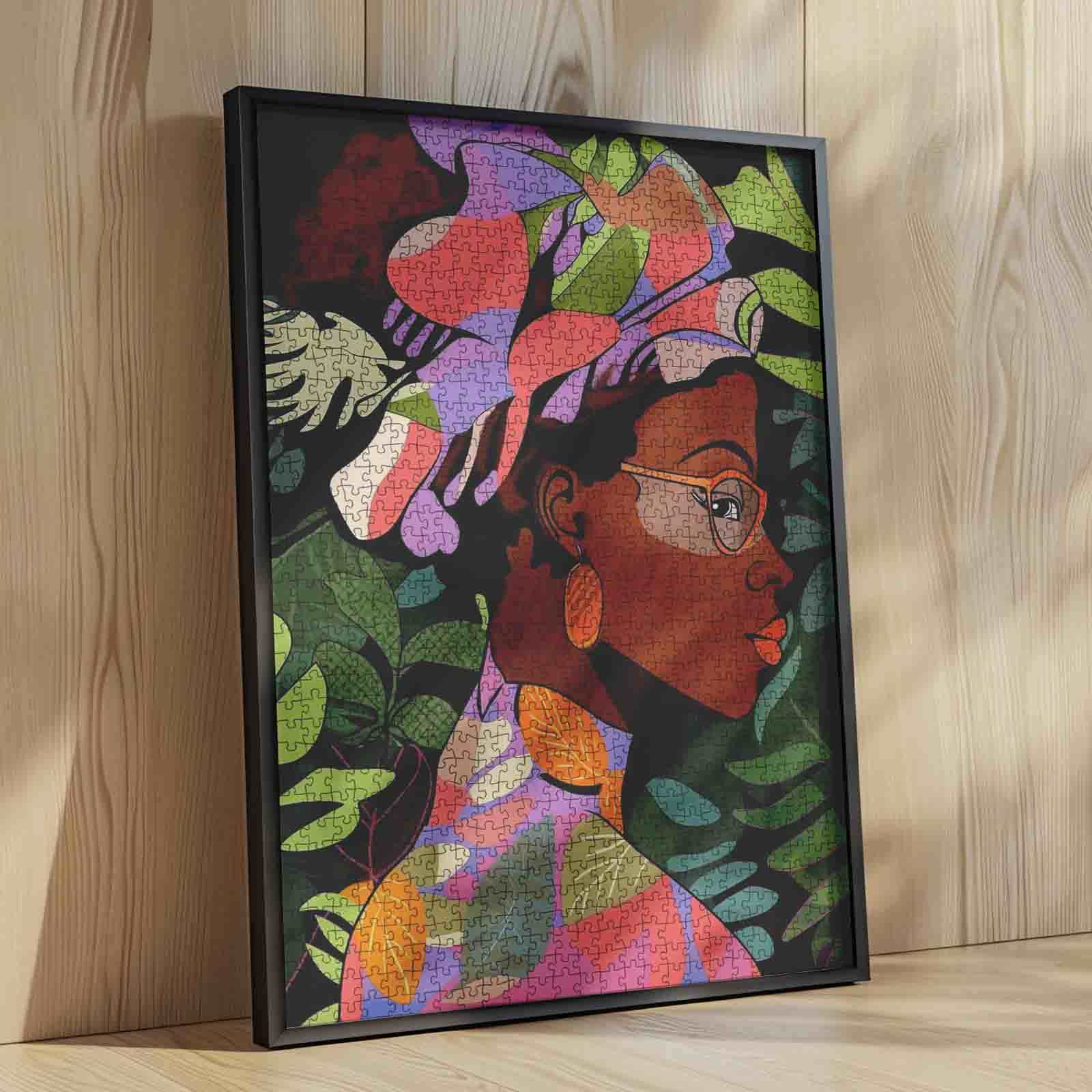 tucocoo-cool-black-girl-boho-puzzle-1000-teile-frau image 4