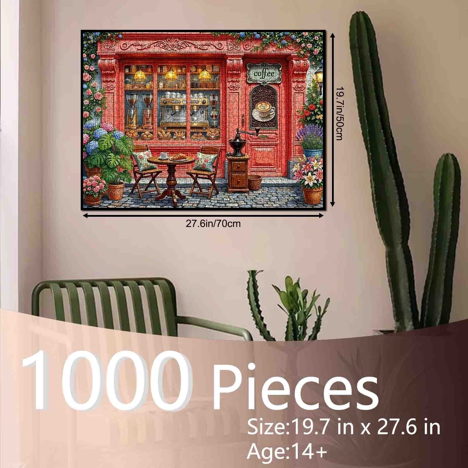 tucocoo-charming-floral-coffee-shop-puzzle-1000-teile-caf image 5