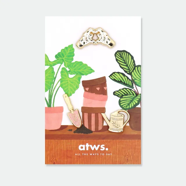 all-the-ways-to-say-garden-lover-pins-3er-set-emaille-garten image 1