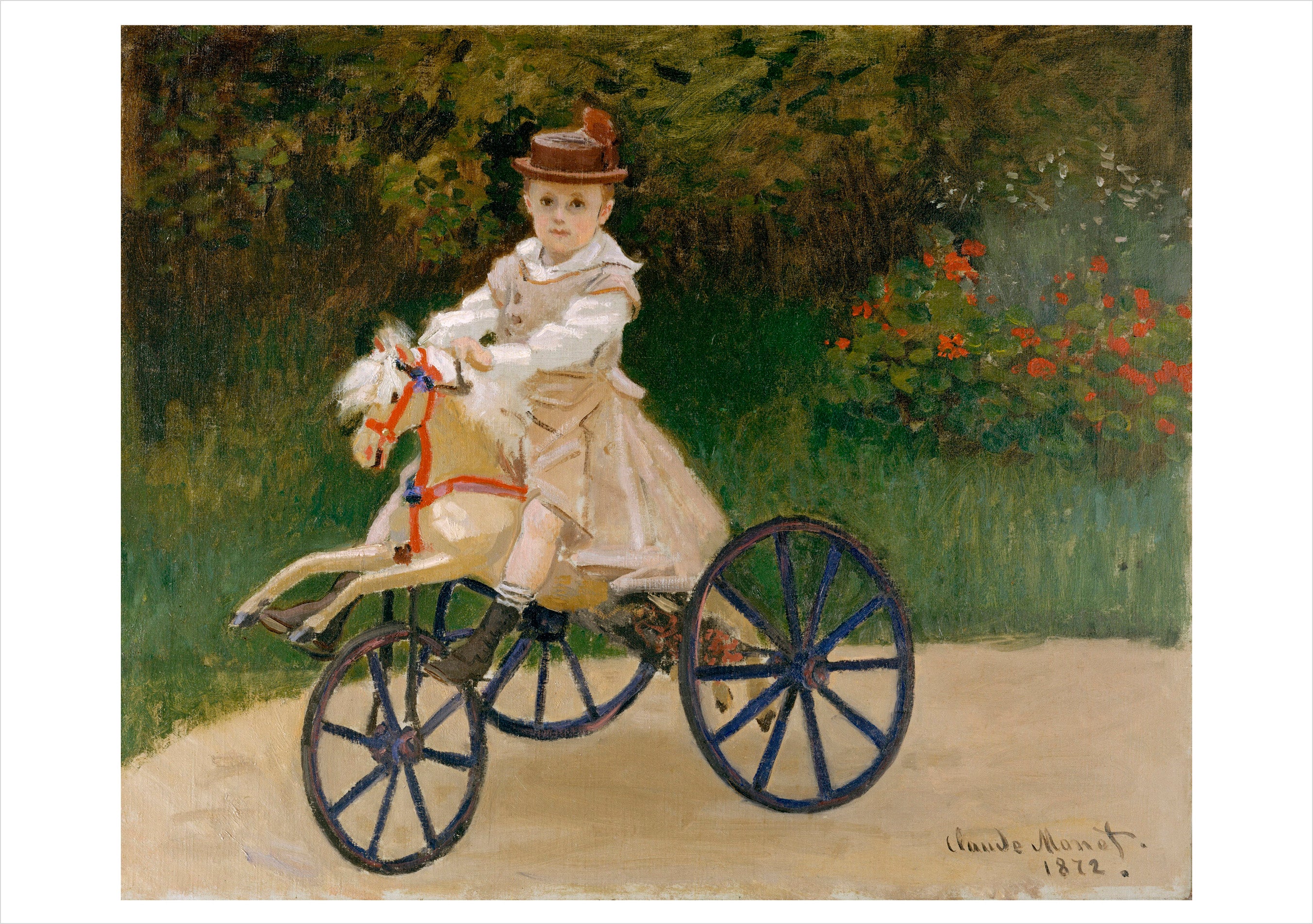 pomegranate-monet-jean-monet-hobby-horse-klappkarte-einzeln image 1