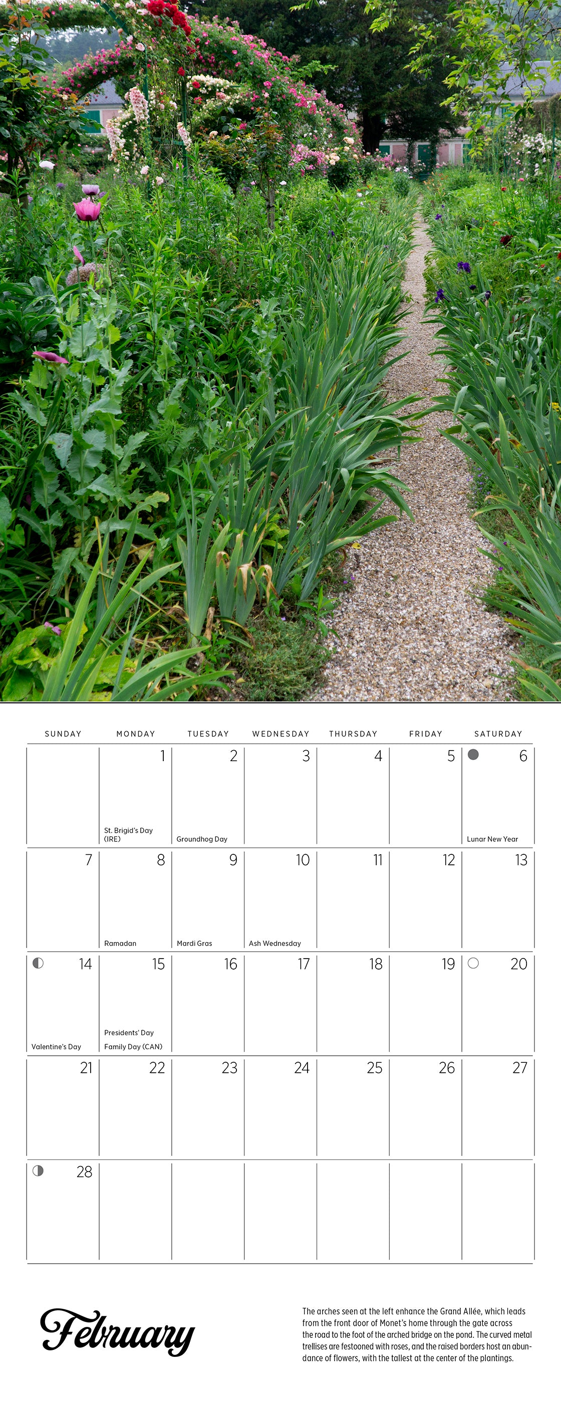pomegranate-monet-s-passion-giverny-2027-mini-wandkalender-garten image 4
