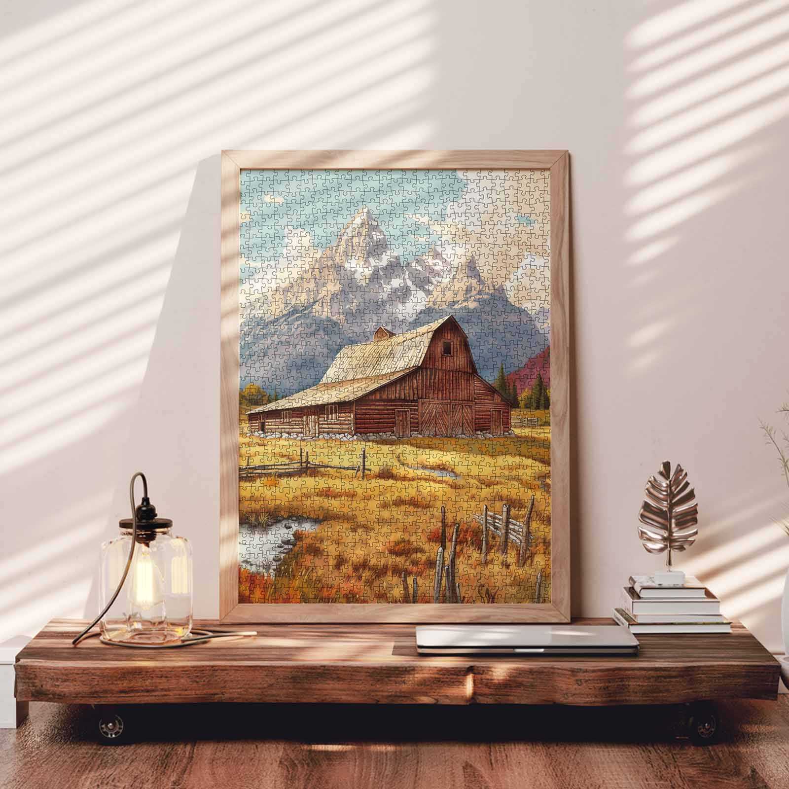 tucocoo-mountain-barn-retreat-puzzle-1000-teile-berge image 3
