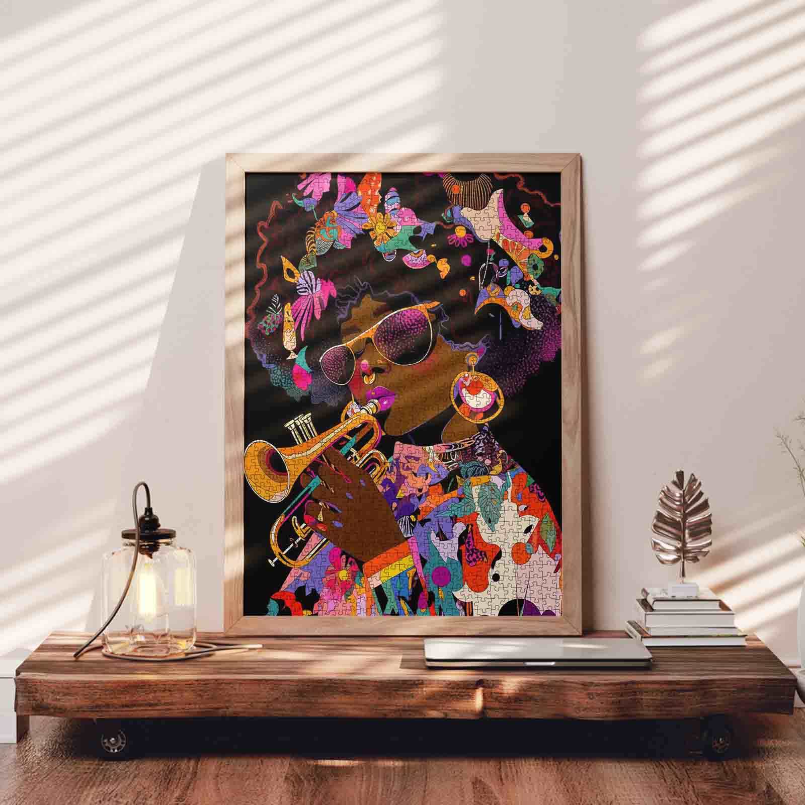 tucocoo-jigsaw-soul-music-puzzle-1000-teile-trompete-neon image 3