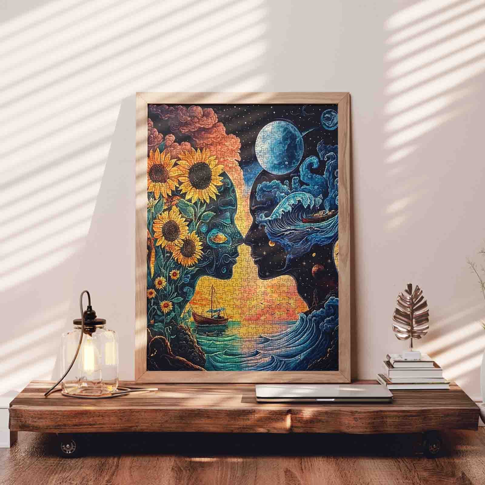 tucocoo-sunflower-ocean-dual-faces-puzzle-1000-teile-sonnenblumen image 3
