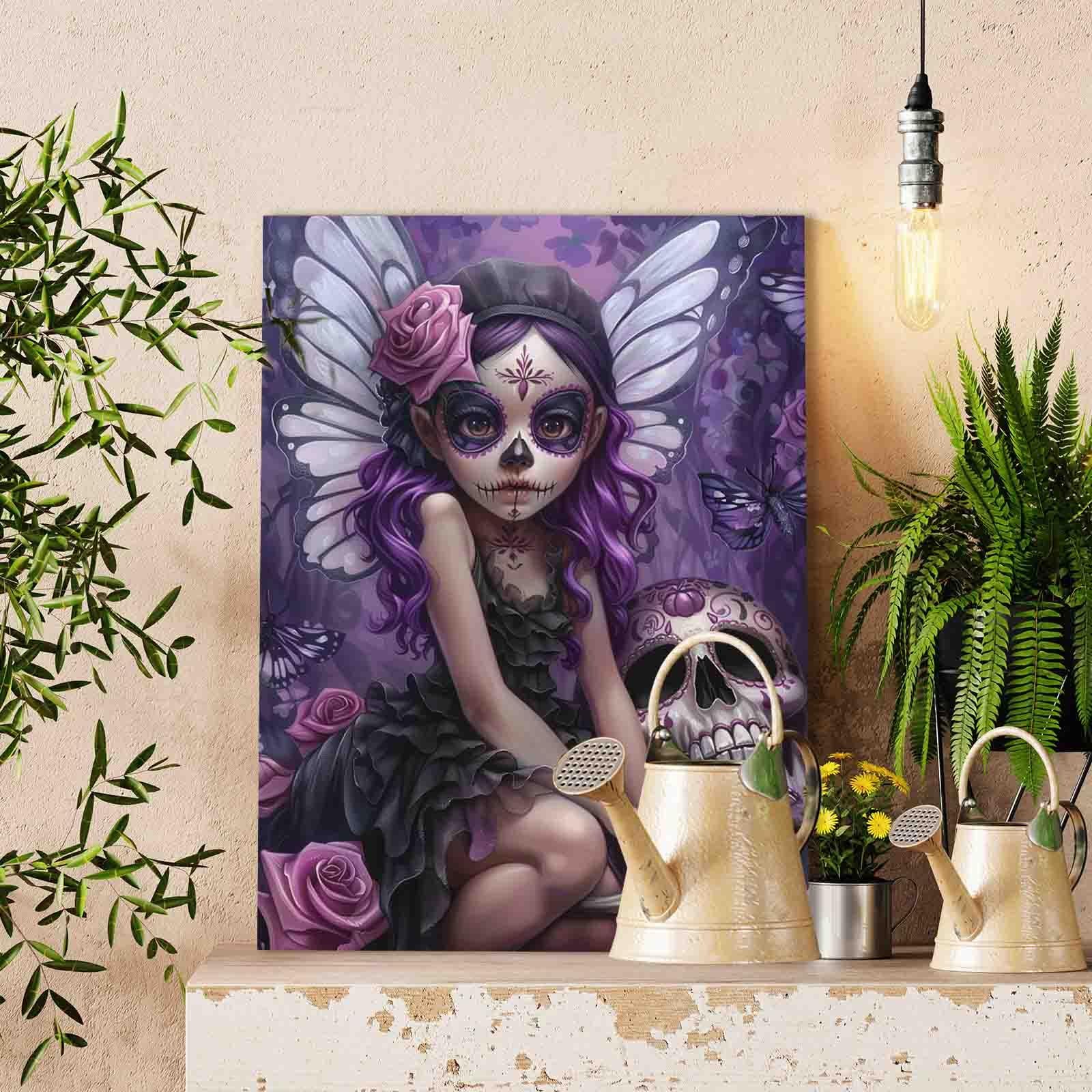 tucocoo-paint-by-numbers-sugar-skull-malen-nach-zahlen-fee image 2