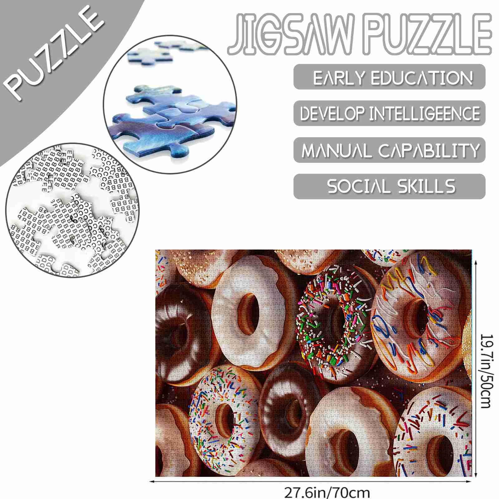 tucocoo-sprinkle-donuts-delight-puzzle-1000-teile-donuts image 4