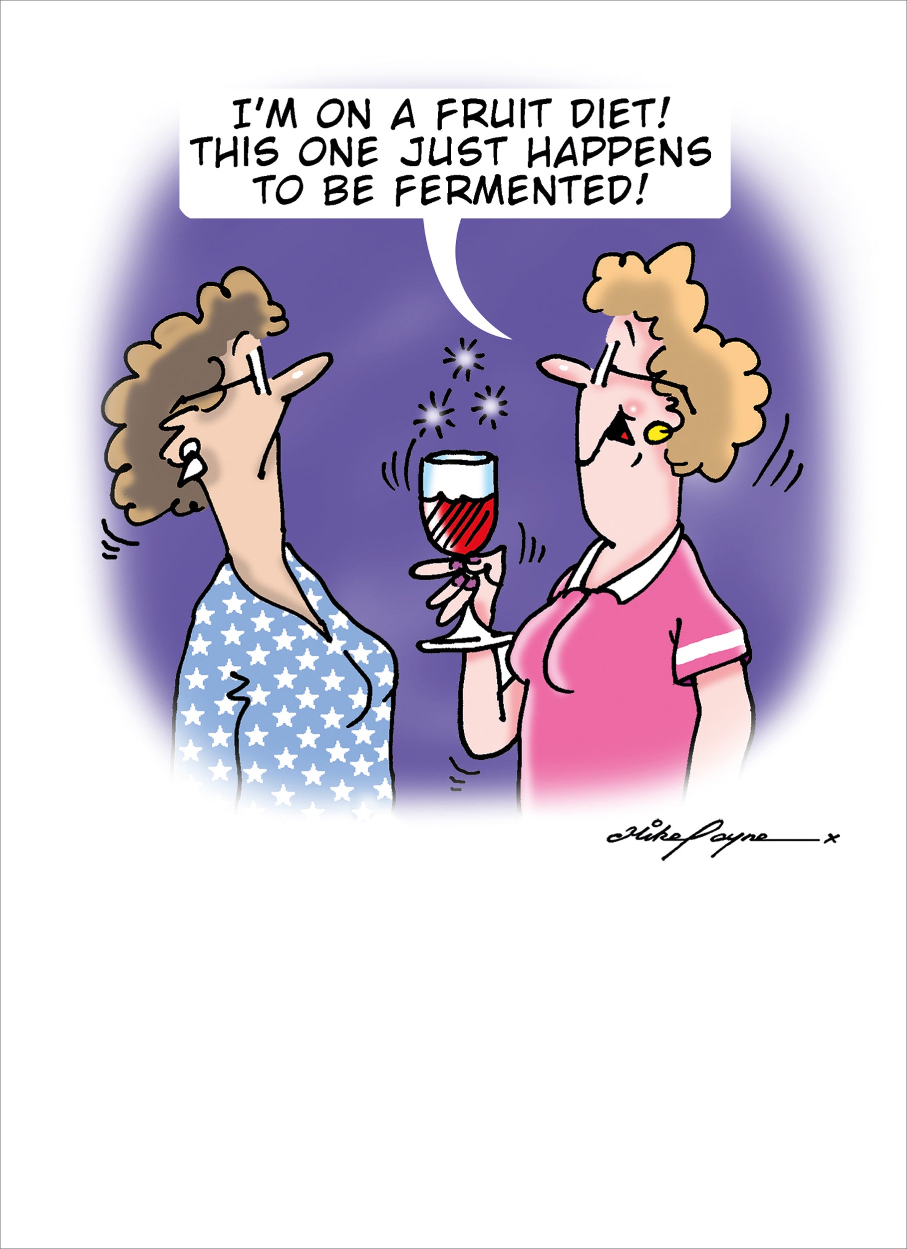 otter-house-wine-buffs-fruit-diet-gru-karte-wein-humor image 1