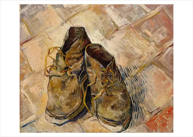 pomegranate-postcards-vincent-van-gogh-shoes-postkarte-impressionismus image 1